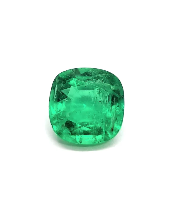 Smaragd 1,05ct green transparent / P10
