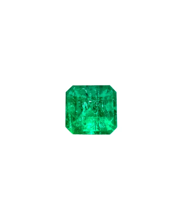 Smaragd pair 0,392ct & 0,717 Green transparent / M21/M22