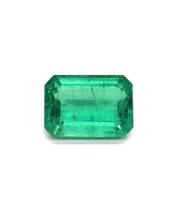 Smaragd 2,23ct green transparent / P24